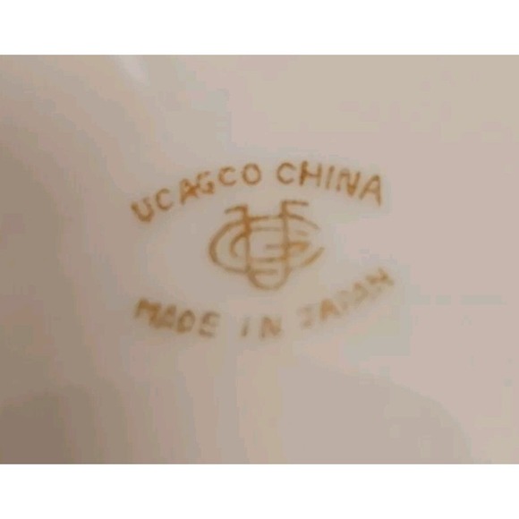 Vintage Japan Ucagco China Rabbit MCM White Porcelain Ashtray Ash TRAY - Picture 6 of 7